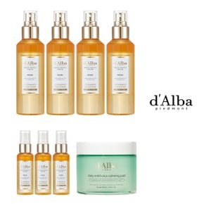 시즌4!달바 프라임세럼100ml*4 + 50ml*3 + 카밍패드