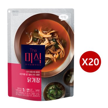 더미식 The미식 닭개장 350g*20개(1박스)