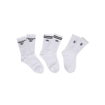 NBA 베이직 3PACK SET CREW SOCKS N245AO203P