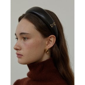 Mont Padding Leather Headband L (L243MHA010)