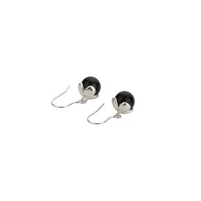 REBBLE EARRING(BLACK)