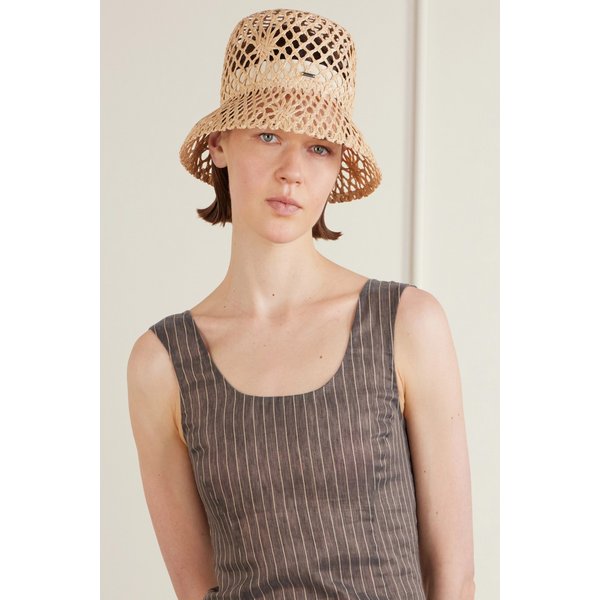 유지니아 킴 조나 라피아 버킷햇 46376663163102992