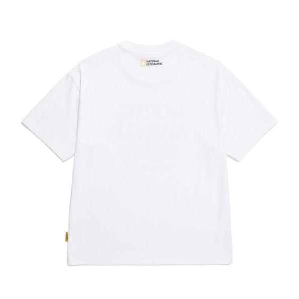 [부산점] N252UTS080 010 내셔널지오그래픽 리젠아스킨 트래블1 그래픽 세미오버핏 반팔 티셔츠
