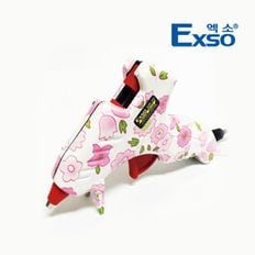 엑소/EXSO/꽃무늬 패턴 소형 글루건 GR-20P/접착/보수/공구[29340452]