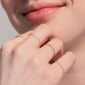 [김지은, 볼빨간사춘기 안지영, 김소연, 태연, 에이핑크 오하영 착용] twinkle layered 3set ring