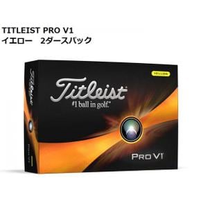 3189363 Titleist PROV1 Yellow 2 더 팩 2023 모델 타이틀리스트 프로 V1 옐 TA3244845