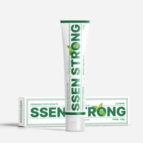안티프라그 쎈스트롱   구취케어 고불소 민트향 치약 125g 3개