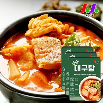 싱싱(하프클럽) 대구탕 360g x 3팩