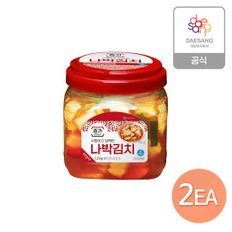 담백한 나박김치1.2kg(PET)X2개