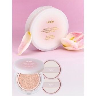 헉슬리 에센스 커버 쿠션 언씬 레이어 (본품) 12g & 리필 2EA