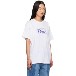 다임 화이트 레시오 티셔츠 DIME23D2F18WHT White