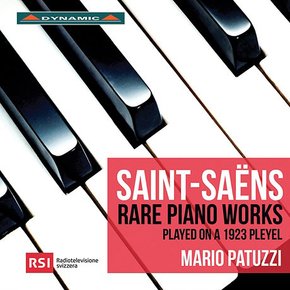 CAMILLE SAINT-SAENS - RARE PIANO WORKS/ MARIO PATUZZI 생상스: 피아노 모음곡, 피아노를 위한