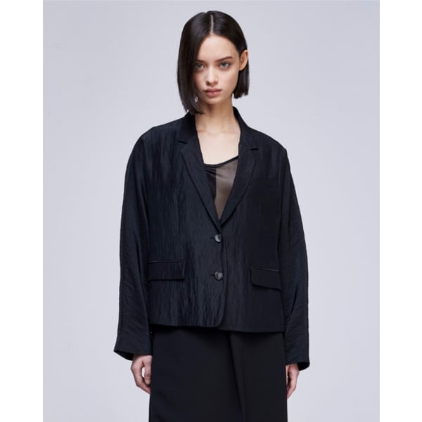 [파주점] [송지오우먼]시그니처 돌먼 자켓 블랙 WH3JK317BK