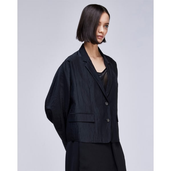 [파주점] [송지오우먼]시그니처 돌먼 자켓 블랙 WH3JK317BK