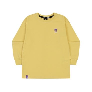 캉골키즈 루 심볼 롱 슬리브 티셔츠 RC 0005 옐로우ARCCRT00050YE