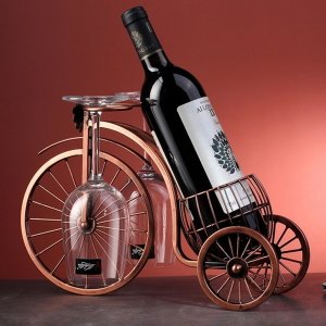 바보사랑 DT-1235자전거 와인잔 걸이 와인 거치대 와인랙