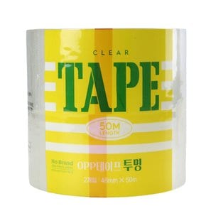 OPP테이프 투명 2개입