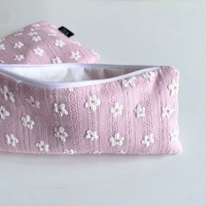 [OIA] Flat pencil case - daisy lilac