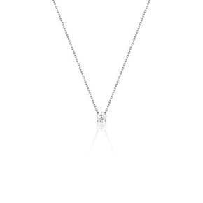 FREYJA NECKLACE 0.3ct 18K WHITE GOLD(랩그로운다이아몬드) / 22122010142