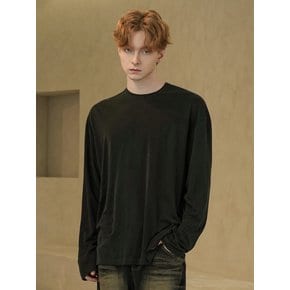 DM1031 MODAL LONG SLEEVE T-SHIRT_BLACK