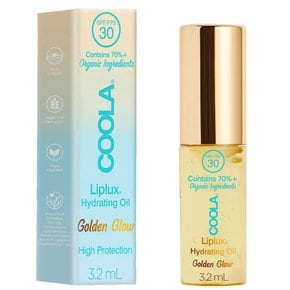 Coola 쿨라 페이스케어 클래식 립플럭스 하이드레이팅 오일 골든 글로우 SPF30 3.2ml