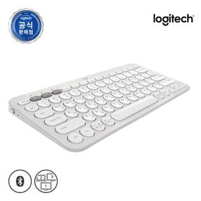 로지텍 코리아 K380S 블루투스 무선 키보드 화이트