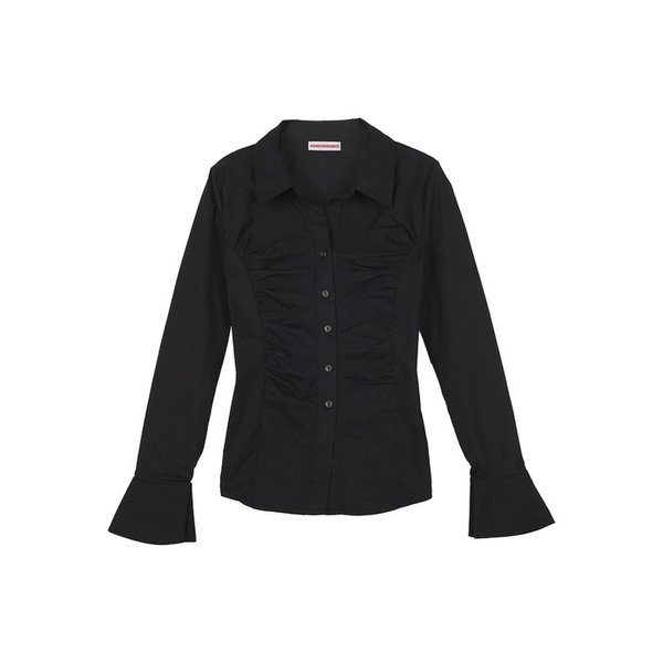 셔링 슬림핏 셔츠