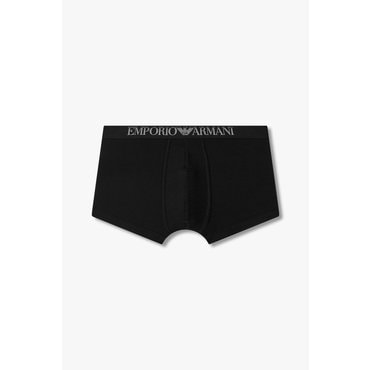 EMPORIO ARMANI 남성 로고 밴딩 니트 드로즈(0814312060)