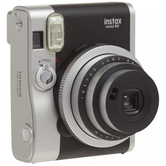  FUJIFILM 인스턴트 카메라 체키 instax mini 90 네오 클래식 블랙 INS MINI 90 NC