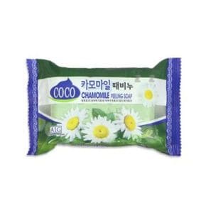 COCO 카모마일 때비누 세안 세수 샤워 욕실비누 X ( 4매입 )