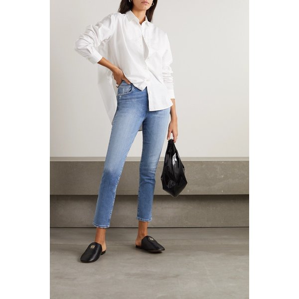 올리비아 하이웨이스트 슬림 진 45666037504966066