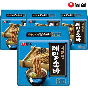  농심 메밀소바 127g x 20봉