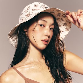 카프리 와이드 비치햇 베이지 (B6SUACP008BEG)