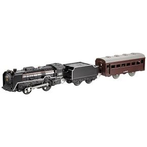 일본 토미카 기차 PLARAIL S28 증기기관차 유형 D51200 헤드라이트 포함모형 열차 1484566