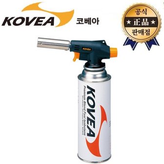  코베아 가스토치 KGT-2211 마스터 KT-2211 자동점화 화력조절 원터치결합 부탄 가스 토치 캠프파