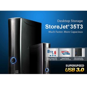 Transcend USB3.02.0 3.5인치 외부 HDD 8TB 3년 보증 TS8TSJ35T3