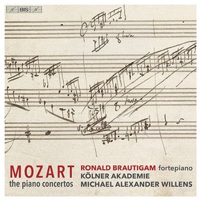 WOLFGANG AMADEUS MOZART - COMPLETE PIANO CONCERTOS/ RONALD BRAUTIGAM, MICHAEL ALEXANDER WI