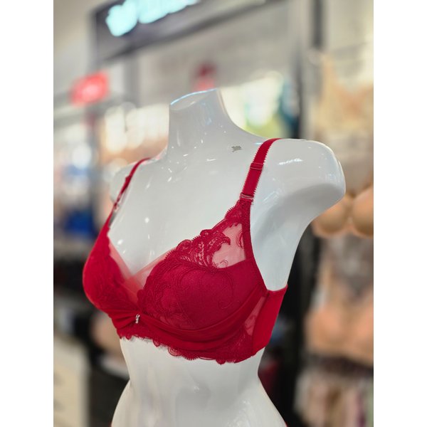 [시흥점] S 비너스 ) 블랙라벨 하이커버리지 몰드 브라[VBRB642-RD]