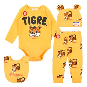 BP33OS161 All over tigre bodysuit set