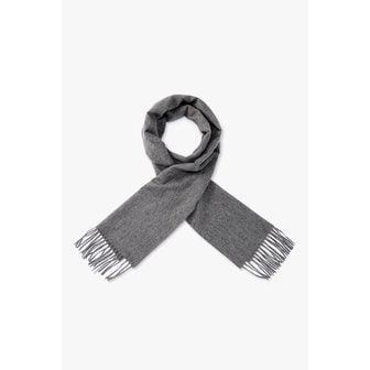 MAN ON THE BOON [JOHNSTONS OF ELGIN] 플레인 캐시미어 스카프 4715320205000