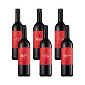 톰슨 앤 스캇 Noughty 루즈 무알콜 레드 와인 750ml 6개 Rouge