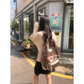 Bon voyage backpack_satin brown