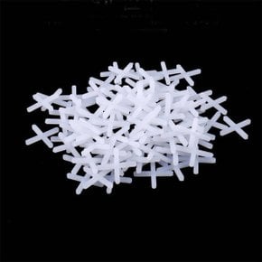 타일스페이서 100개 세트 모음 1.0mm 1.5mm 2.0mm 줄눈간격 십자 메지핀 타일평탄