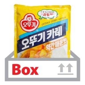 오뚜기 카레(약간매운맛) 1kg 10ea(박스) 대용량 (WB8B157)