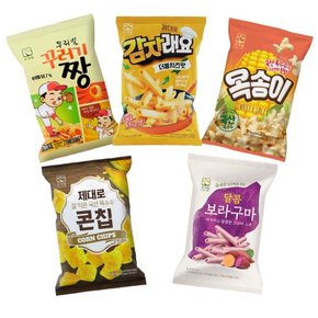 어린이 과자 5일치 종합세트