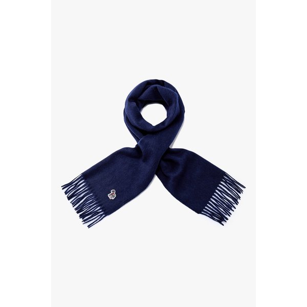 [PS PAUL SMITH] 지브라 패치 램스울 스카프 5755161006000