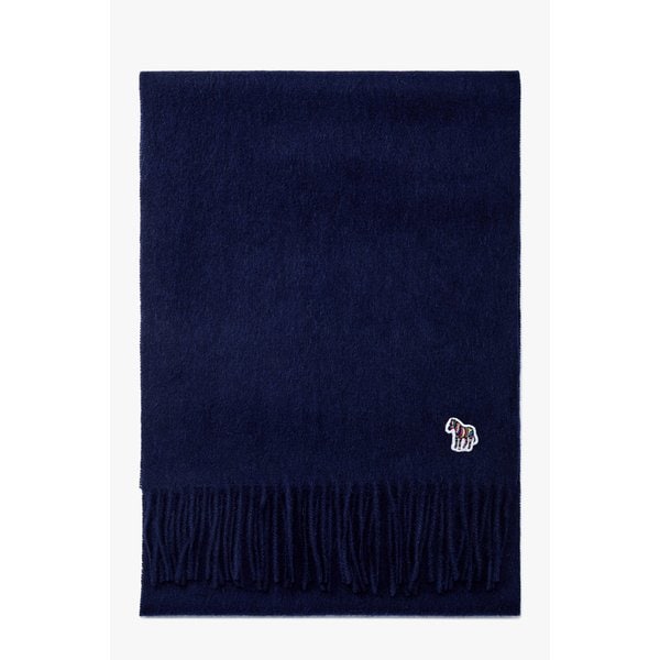 [PS PAUL SMITH] 지브라 패치 램스울 스카프 5755161006000