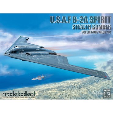 Modelcollect CUA72206 1대72  B-2A 스피릿 스텔스 폭격기 - GBU-57 폭탄 장착형