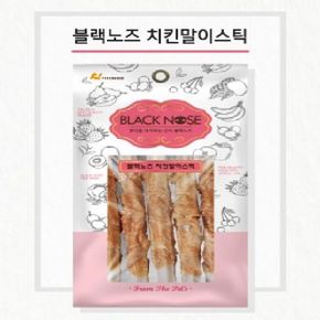 블랙노즈 치킨말이스틱 80g 댕댕이 반려견 간식