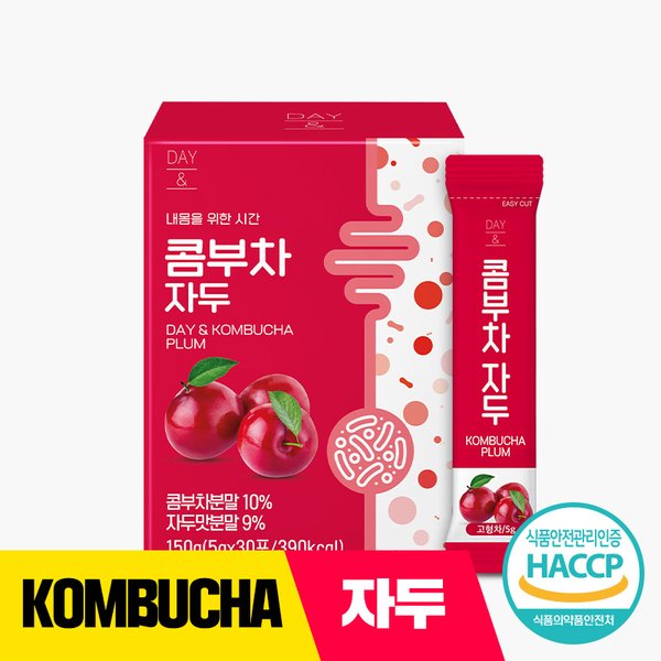 데이앤 콤부차 자두 30포 1박스